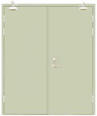 平板式钢质防火门 GFM2123 安全与耐用的防火解决方案